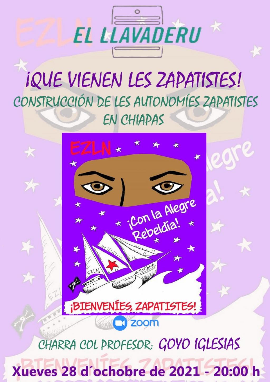 El Tapin - Charla sobre Zapatismo de la Asociación el Llavaderu