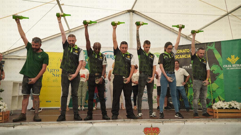 El Tapin - Jorge Vargas e Iván Prieto fueron los ganadores del Concurso de Escanciadores de Agrosiero 