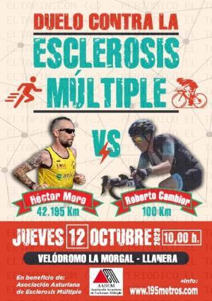 El Tapin - El velódromo de La Morgal acogerá el "Duelo contra la Esclerosis Múltiple" el jueves 12 de octubre
