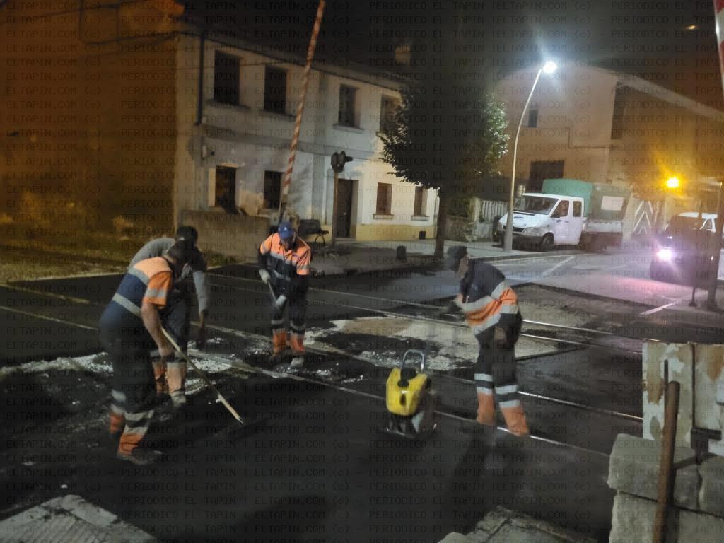 El Tapin - El Ayuntamiento de Siero remata las obras de la calle Luis Suárez Ximielga de Colloto, con la actuación del paso a nivel de ADIF