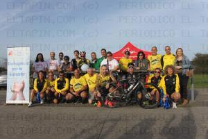 El Tapin - La lucha contra la Esclerosis Múltiple gana el duelo organizado en el velódromo de La Morgal