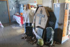 El Tapin - El colegio público San José de Calasanz de Posada de Llanera se prepara para celebrar Halloween