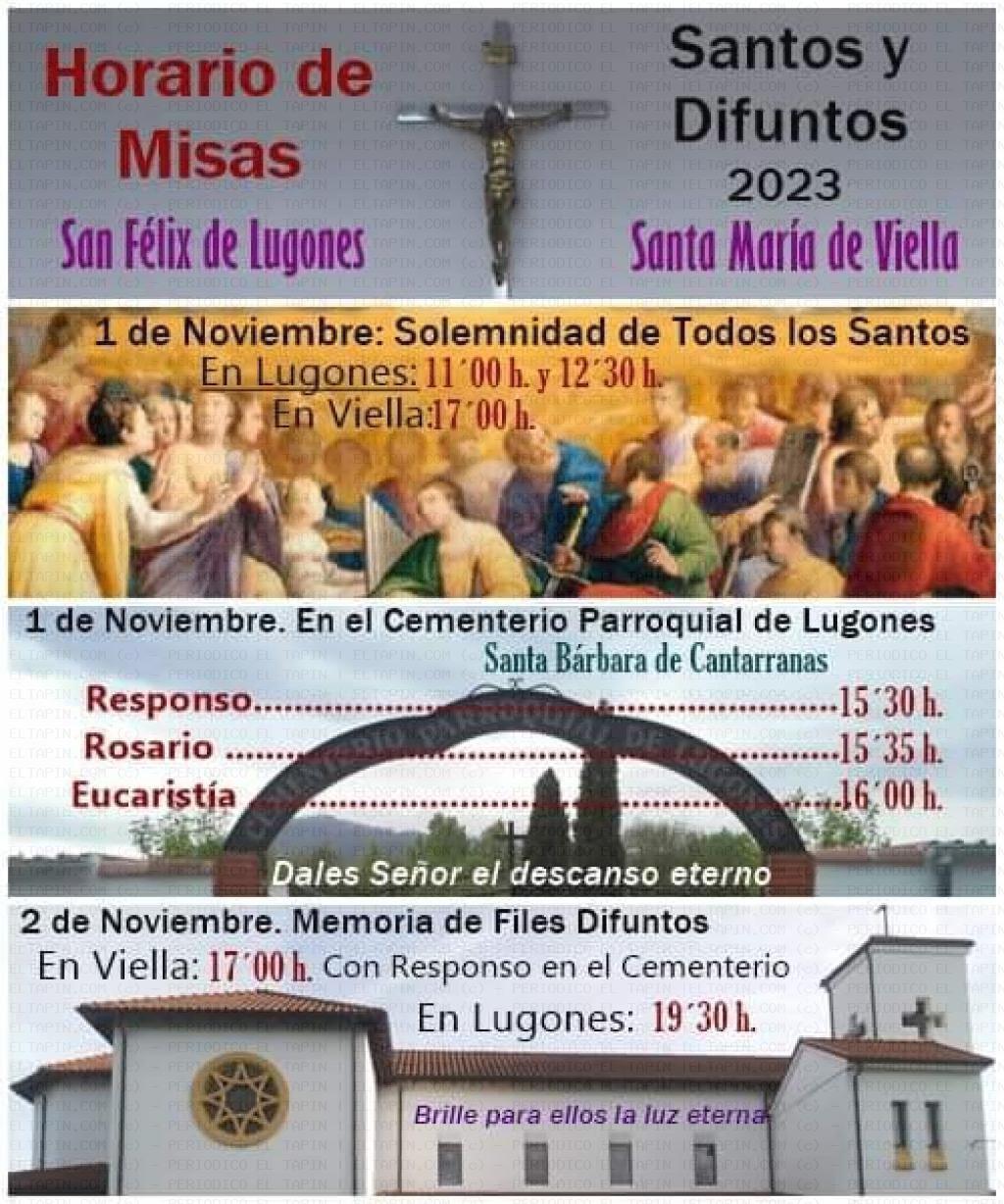 El Tapin - Misa de Todos los Santos y Difuntos en Lugones y Viella