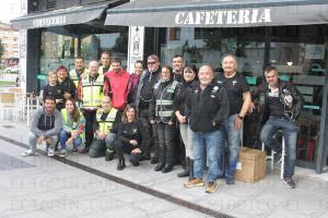 El Tapin - El club de moteros Águilas Verdes Asturias recogió 1.500 kilos de alimentos para la Cocina Económica de Oviedo