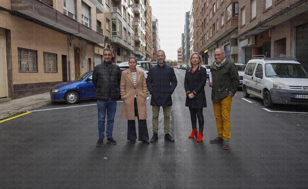 El Tapin - Avanzan a buen ritmo las obras de urbanización de varias calles en el entorno de la calle Torrevieja de Pola de Siero