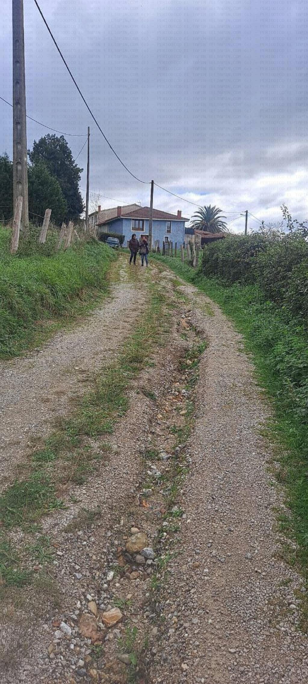El Tapin - Podemos Siero denuncia el estado de abandono de los caminos de Orviz, El Cuto y Espiniella