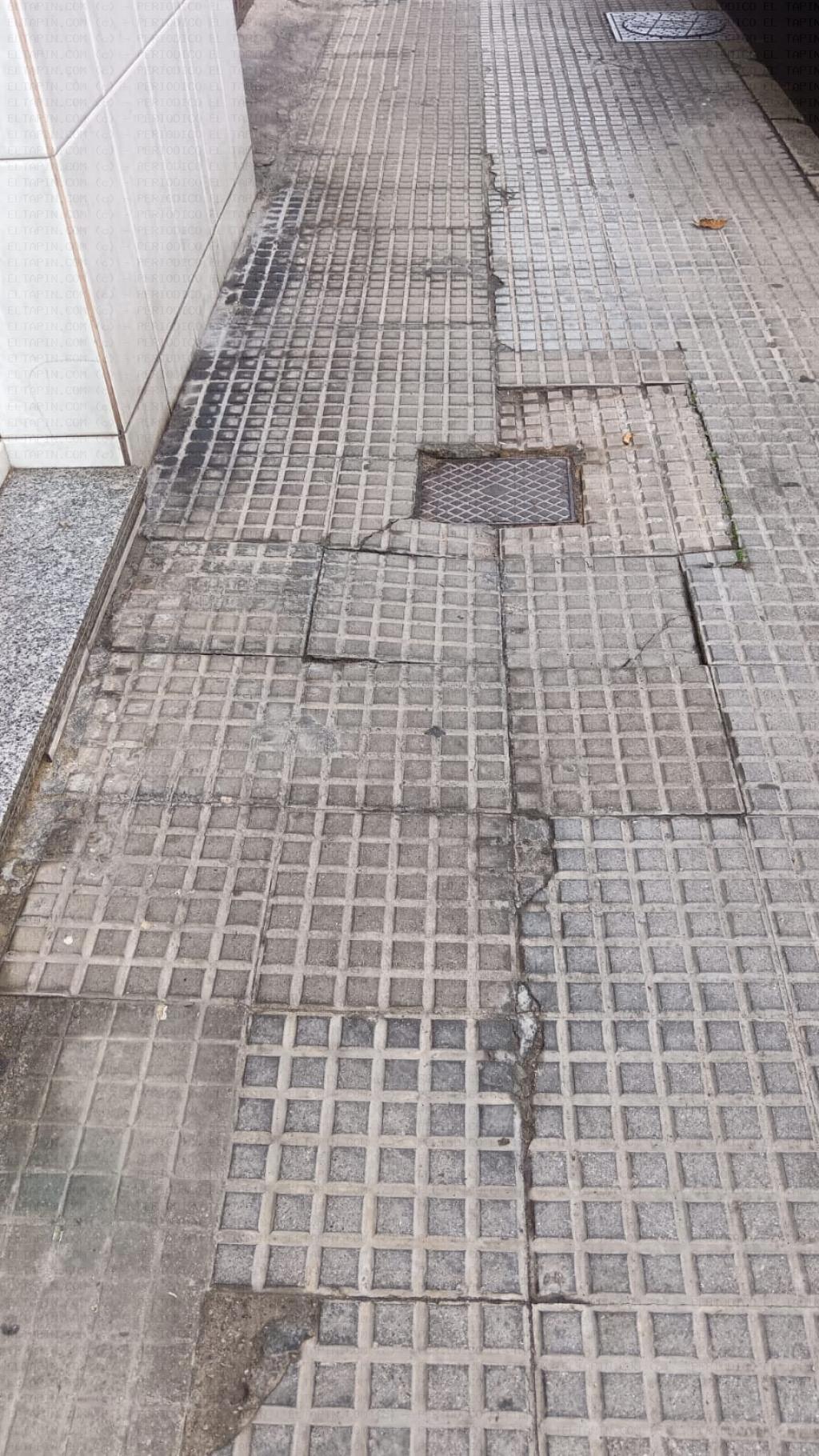 El Tapin - IU Siero demanda el arreglo de la calle Díaz Nuño, en El Berrón 