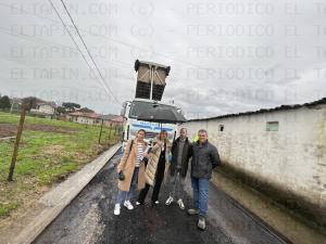 El Tapin - El Ayuntamiento de Siero ultima las obras de mejora del saneamiento de Las Folgueras