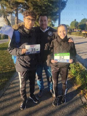 El Tapin - Paula Álvarez y Rafael Rodríguez acudieron al campeonato de España de Marcha de Invierno en Getafe