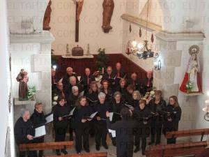 El Tapin - La Coral Polifónica de Llanera ofreció un concierto por primera vez en la iglesia de Ferroñes