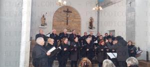 El Tapin - La Coral Polifónica de Llanera ofreció un concierto en la iglesia de Bonielles