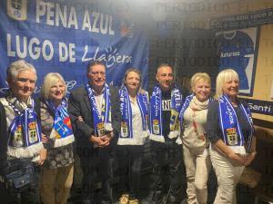 El Tapin - Santi Cazorla ya tiene una Peña del Real Oviedo con su nombre en su propio pueblo