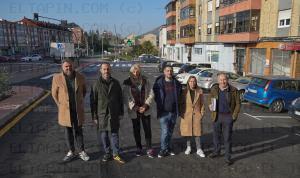 El Tapin - Finalizan las obras de urbanización de un tramo de la avenida de Europa, en Colloto