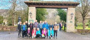 El Tapin - La Asociación Siero Jacobeo inicia el Camino de Covadonga a Santiago
