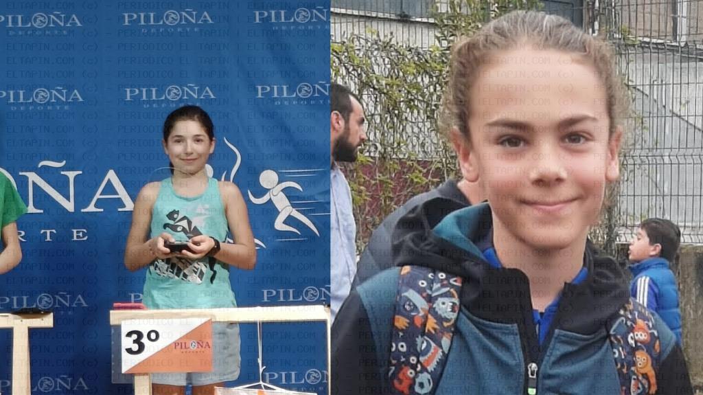 El Tapin - Los llanerenses, Sofía Suárez y Miguel Burón, medalla de bronce en el campeonato de Asturias de los Juegos Escolares de Orientación