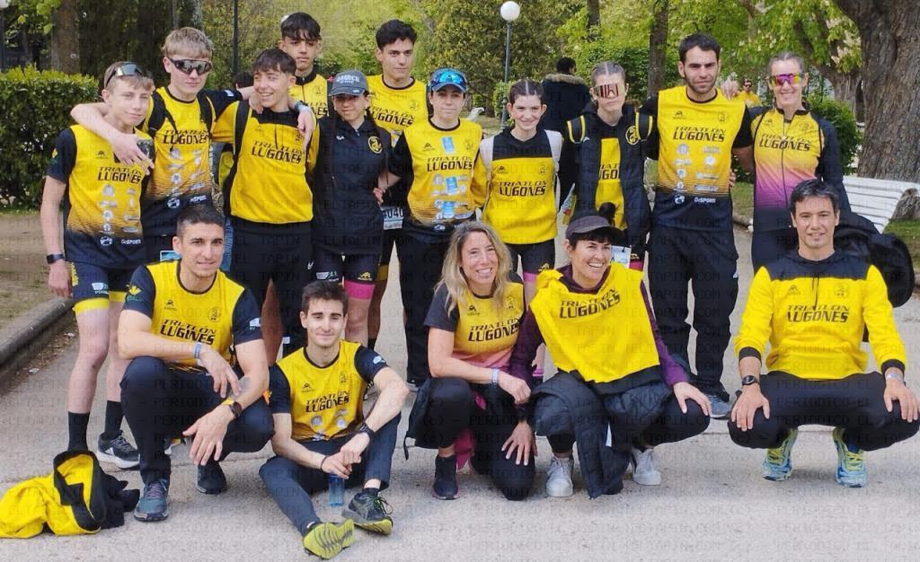El Tapin - Gran participación del Triatlón Lugones en los Campeonatos de España