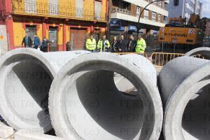El Tapin - Avanzan a buen ritmo las obras de renovación de un tramo de la Avenida José Tartiere de Lugones