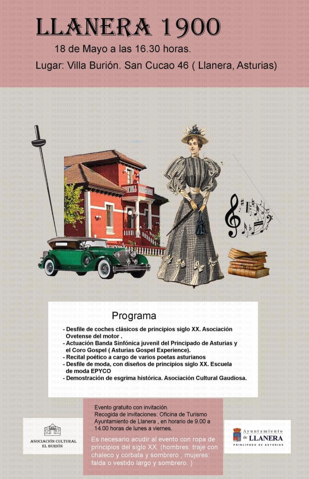 El Tapin - La Villa Burión de San Cucao acoge el evento “Llanera 1900” el 18 de mayo