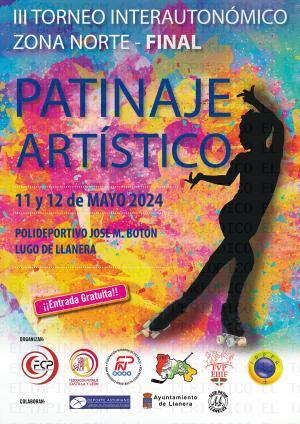 El Tapin - La Final del III Torneo Interautonómico de la Zona Norte de Patinaje Artístico se celebrará en el polideportivo de Lugo de Llanera