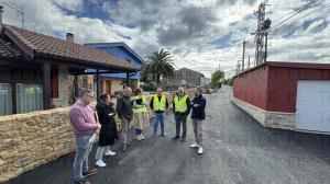 El Tapin - Finalizan las obras de la tercera fase del saneamiento de Negales, en la parroquia de Valdesoto