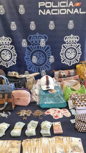 El Tapin -  La Policía Nacional desmantela un grupo criminal especializado en la distribución de material falsificado