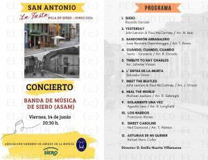 El Tapin - La Banda de Siero participa mañana con un tardeo en la Fiesta de la calle San Antonio