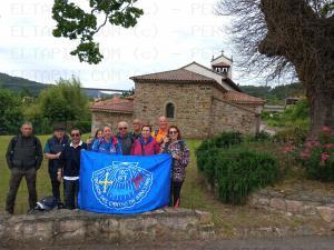 El Tapin - La Asociación Siero Jacobeo realizó la etapa del Camino del Norte entre Santiago del Monte y La Magdalena