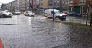 El Tapin - Lugones inundado por las fuertes lluvias