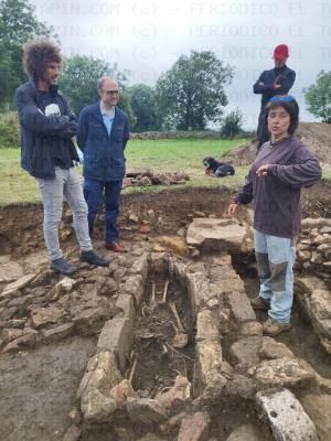 El Tapin - El lunes comienzan en el laboratorio los trabajos de selección y clasificación de las piezas encontradas en las excavaciones Lucus Asturias 