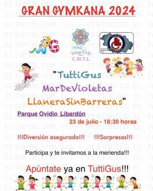 El Tapin - Mar de Violetas y TuttiGus organizan la Gincana Inclusiva el 23 de julio en el Parque Ovidio Libardón, en Lugo de Llanera
