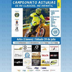 El Tapin - Arlós acoge el 20 de julio el Campeonato de Asturias de Mx Clásicas y Mx infantil