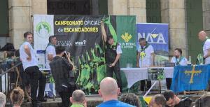 El Tapin - Rubén Campa, sexto en el Concurso de Escanciadores celebrado en el Festival de la Sidra en Nava