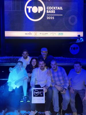 El Tapin - El Patio de Butacas consigue su primera estrella Top Cocktail Bars: la coctelería de Pola de Siero es la primera en conseguir este reconocimiento en el Principado
