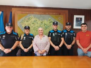 El Tapin - Toma de posesión de tres agentes de Policía Local de Llanera