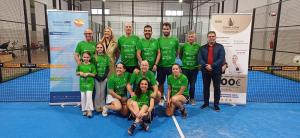 El Tapin - Nace el equipo de pádel, Asociación Salud Mental Oviedo, con sede en las instalaciones de Futsa Meres