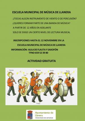El Tapin - La Escuela de Música de Llanera busca crear una Banda Musical