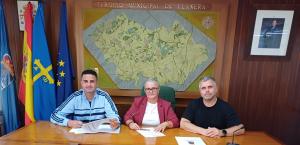 El Tapin - El Ayuntamiento de Llanera aumenta a 75.000 euros el convenio de colaboración con el UD Llanera