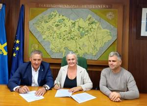 El Tapin - Llanera refuerza su impulso al deporte local renovando los convenios de colaboración con el San Cucao Fútbol Sala y el All Rugby