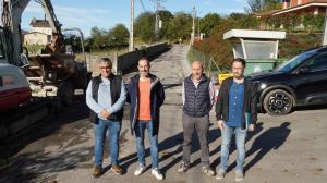 El Tapin - Iniciados los trabajos de reparación del camino de Reanes a La Cuesta, en la parroquia de Lieres