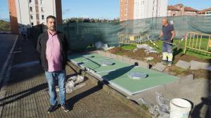 El Tapin - El Ayuntamiento de Siero instala tres nuevas baterías de contenedores soterrados de reciclaje en Lugones, Pola de Siero y El Berrón
