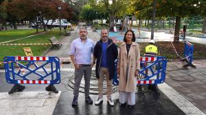 El Tapin - Iniciados los trabajos de renovación de la iluminación del parque Alfonso X El Sabio  con 52 luminarias LED de alta eficiencia