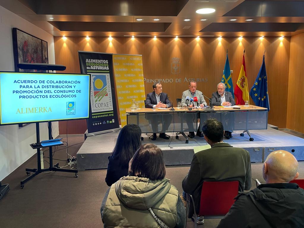 El Tapin - COPAE y Alimerka firman un acuerdo para potenciar el sector ecológico asturiano