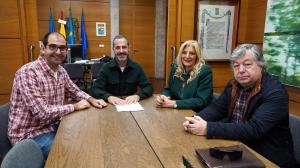 El Tapin - La Asociación Sierense de Amigos de la Música y el Ayuntamiento firmaron el convenio de colaboración