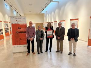 El Tapin - El Centro Polivalente de Lugones acoge la exposición “26 años del Plan Director de la Catedral de Oviedo”