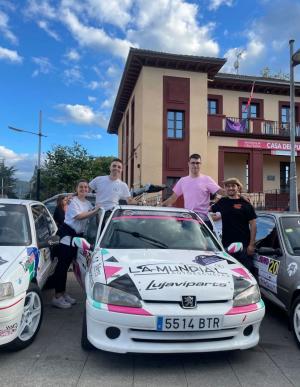 El Tapin - El piloto llanerense, David García, campeón de Asturias de Rallysprint, en la clase 9
