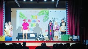 El Tapin - La Agrupación Cuadro Artístico Tercer Acto, debutó en Llanera con la obra “Los afanes del veraneo” 