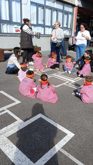 El Tapin - El colegio San José de Calasanz de Posada de Llanera celebró el tradicional Amagüestu