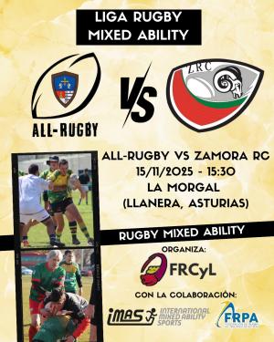 El Tapin - La primera jornada de la Liga Norte Mixed Ability 2025-2026 se celebra el 15 de noviembre en La Morgal