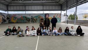 El Tapin - Siero organizó la actividad "Balones por la igualdad" en el colegio Celestino Montoto