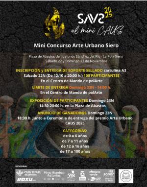 El Tapin - PolArte organiza el concurso de pintura o intervenciones artísticas “MiniCAUS” dirigido a todos los públicos